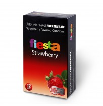 Fiesta Strawberry ( Çilekli ) Kondom 12'li