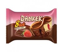 Ülker Dankek 8 Kek Çikolata Çilek 50Gr 24'lü Paket