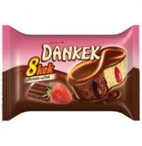 Ülker Dankek 8 Kek Çikolata Çilek 50Gr 24'lü Paket