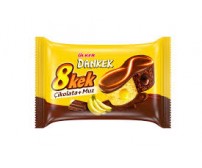 Ülker Dankek 8 Kek Çikolata Muzlu 50 gr 24'lü Paket