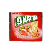 Ülker 9 Kat Tat Gofret Çilekli 39Gr 24'lü Paket