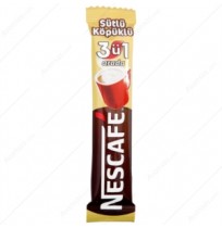 Nescafe 3'ü 1 Arada Sütlü Köpüklü 18Gr 48'li Paket