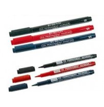 Rubenis Asetat Kalemi M, Kırmızı-Siyah-Mavi