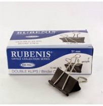 Rubenis Double Klips 41mm 12 Adet