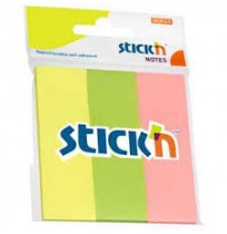 Stick’n Yapışkanlı Not Kağıdı 38x50mm 3 Neon Renk
